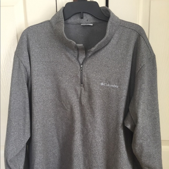 Columbia Mens Grey XXL Fleece Pullover - Picture 1 of 6